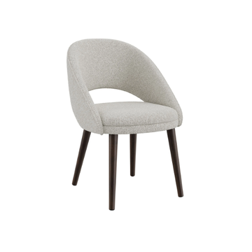 BEND - Fabric chair by DÔME DECO - view 3